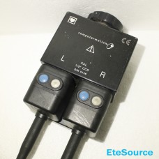 COMPUTER MOTION Surgical Stereo Camera with 2* Dyonics ED-3 Camera Head Cable cut!